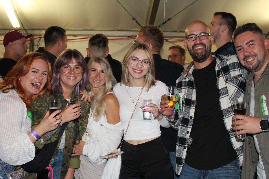 Kilianschützenfest Altschermbeck Party im Festzelt Samstagnacht 