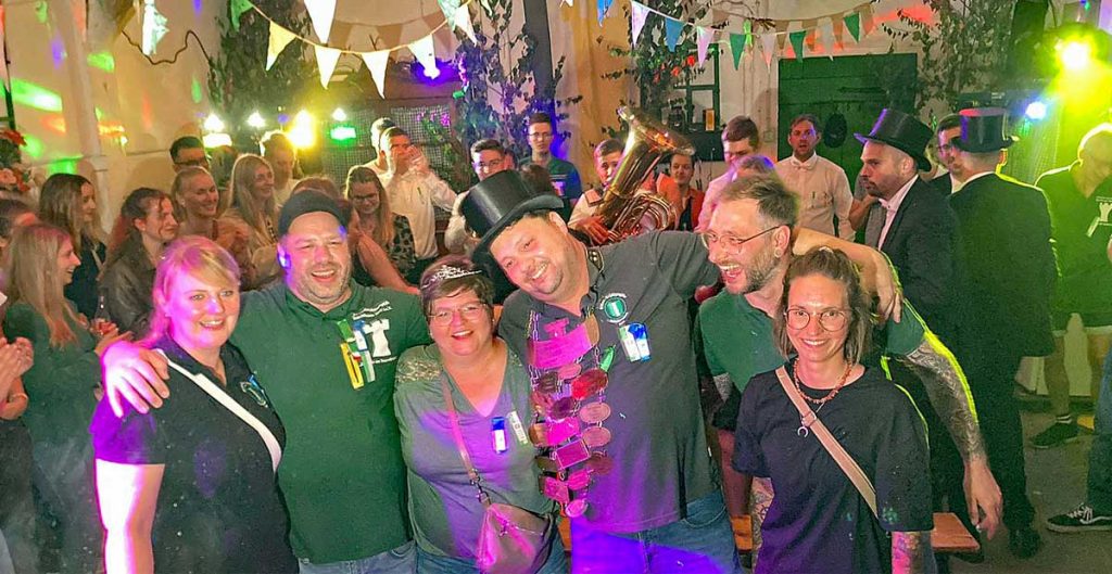 König Nico Höller und-Königin Frauke Meyer-Dieckhoff Fähnchenschützenfest 202