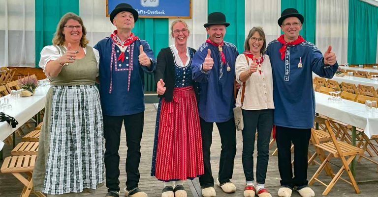 König und Throngemeinschaft Trachtenschüzenfest Üfte 2024