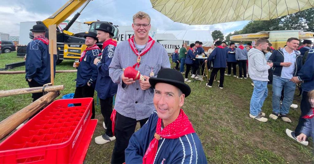 Reichsapfel sicherten sich im Doppelschuss Lukas Klevermann und Alois Triptrap