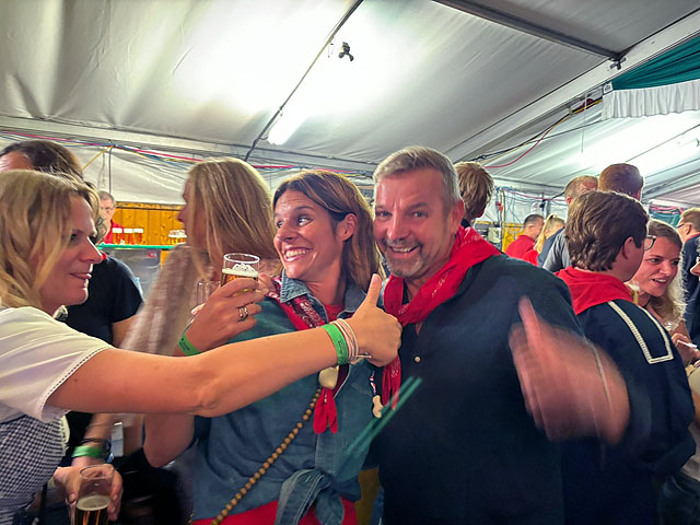 Trachtenschützenfest Üfte 2024 Samstag Party