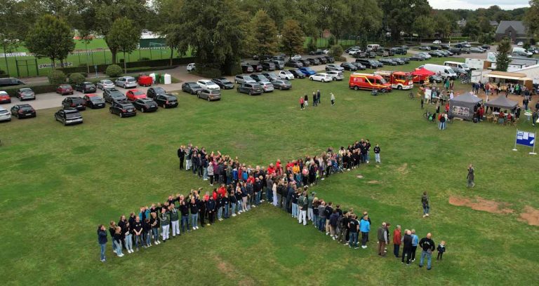 Aktion Bewegung gegen Krebs beim TSV Raesfeld