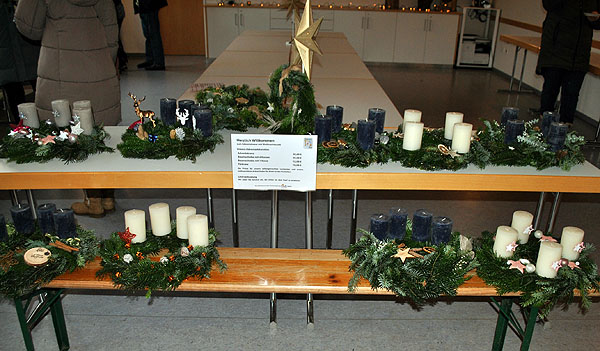 Großer Andrang beim Adventsbasar in Gahlen