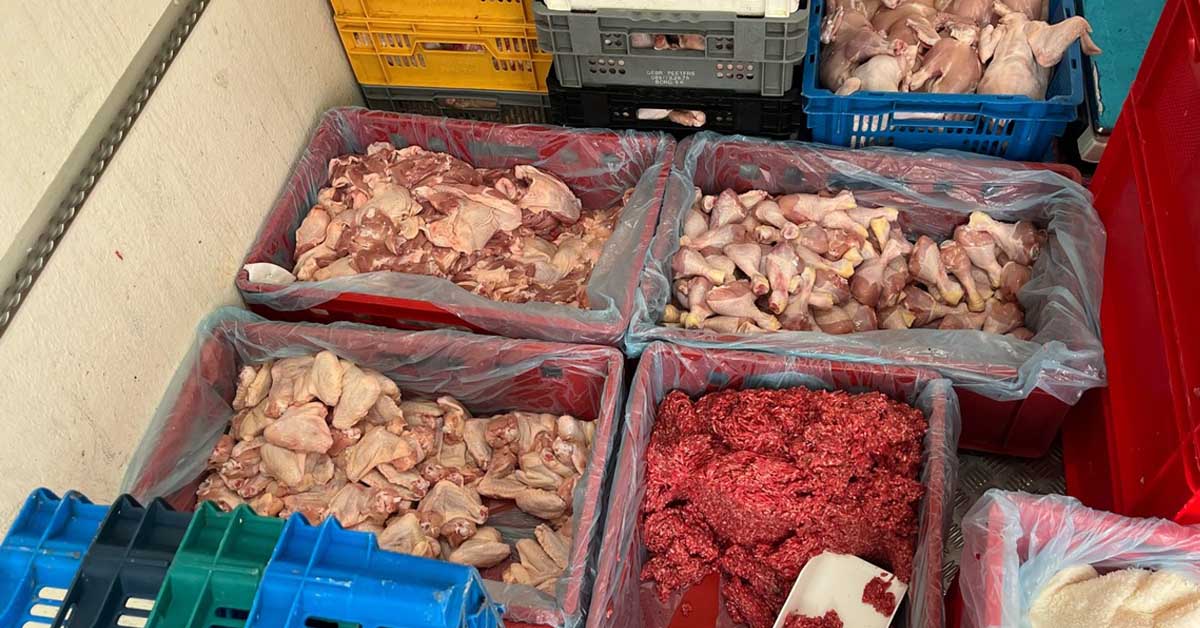 Ekelfleisch bei Polizeikontrolle entdeckt