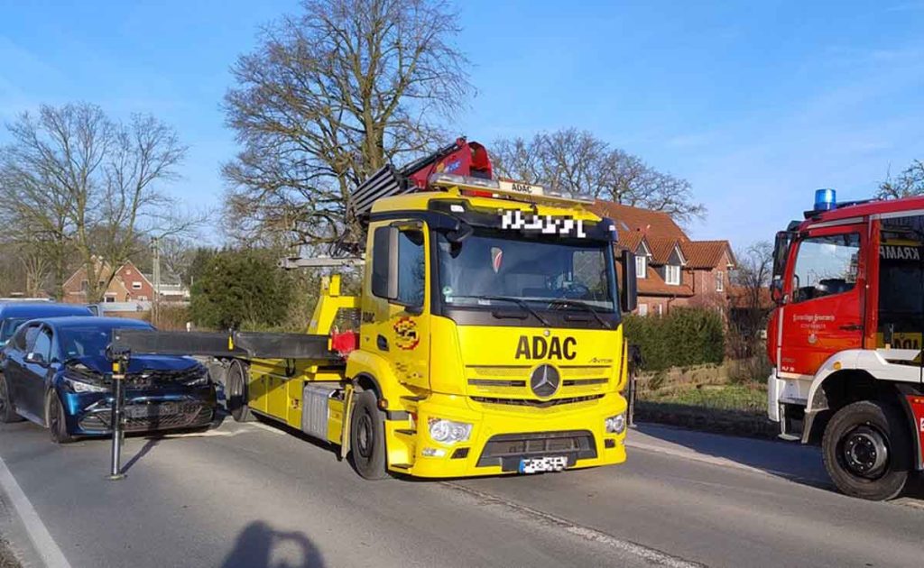Unfall Mittwoch Schermbeck Dorstener Straße
