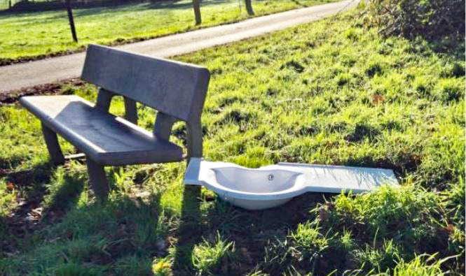Illegale Müllentsorgung in Gahlen