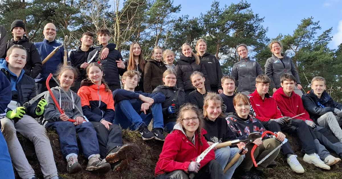 Napros and Friends Gesamtschule Schermbeck in der Üfter Mark 2025 (1)