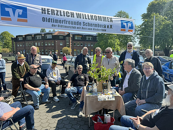 Oldtimertreffen Ostersonntag 2025 in Schermbeck