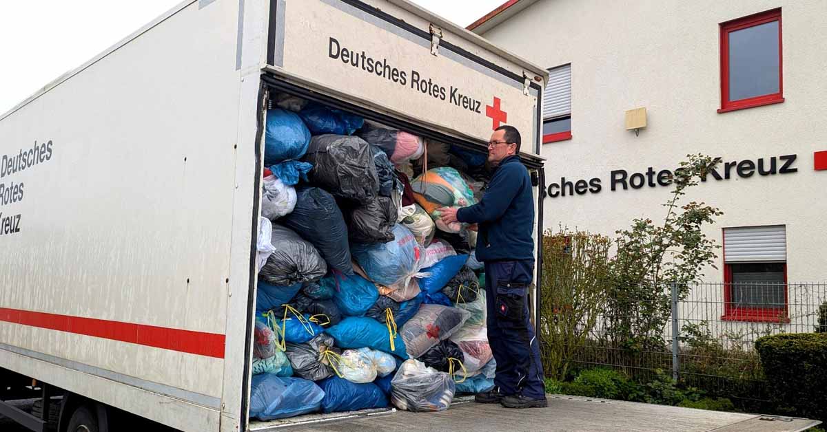 Altkleidersammlung DRK Kreis Wesel