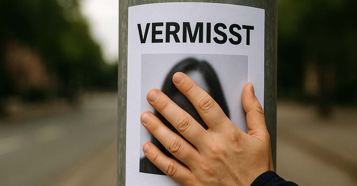 Vermisste-Person in Schermbeck