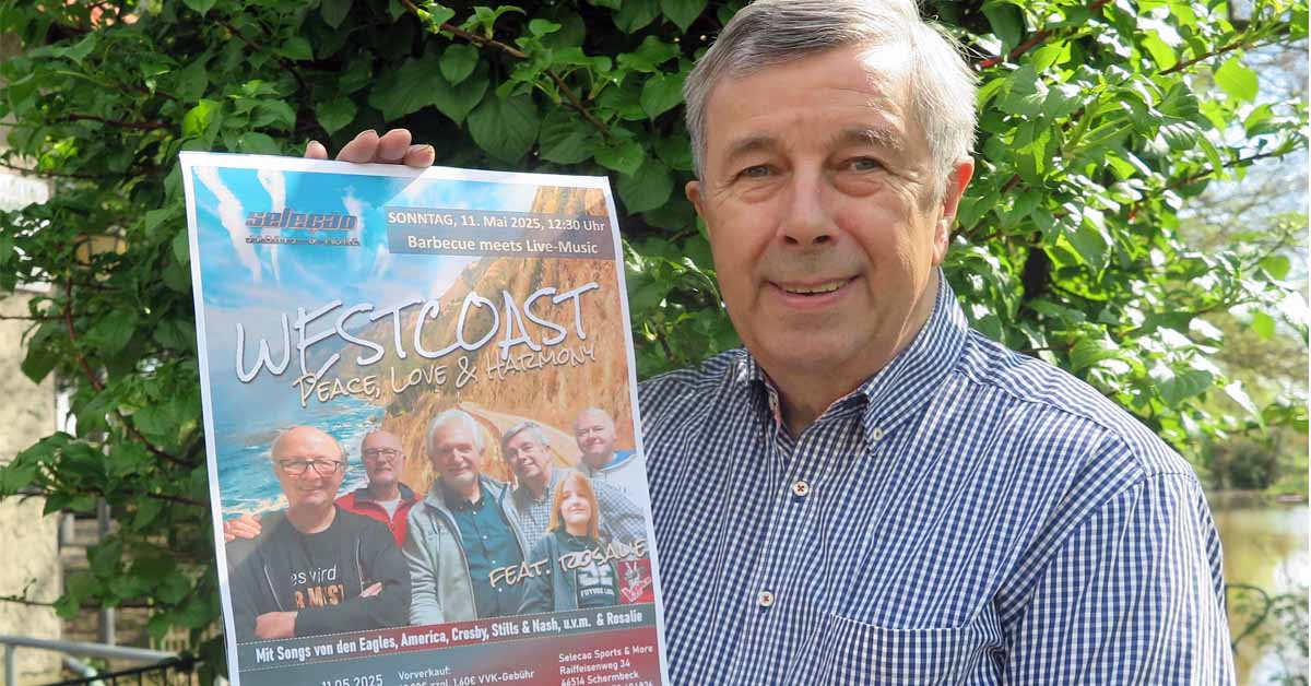 Westcoast kommt nach Schermbeck - Muttertag mit Musik und Grillbüfett