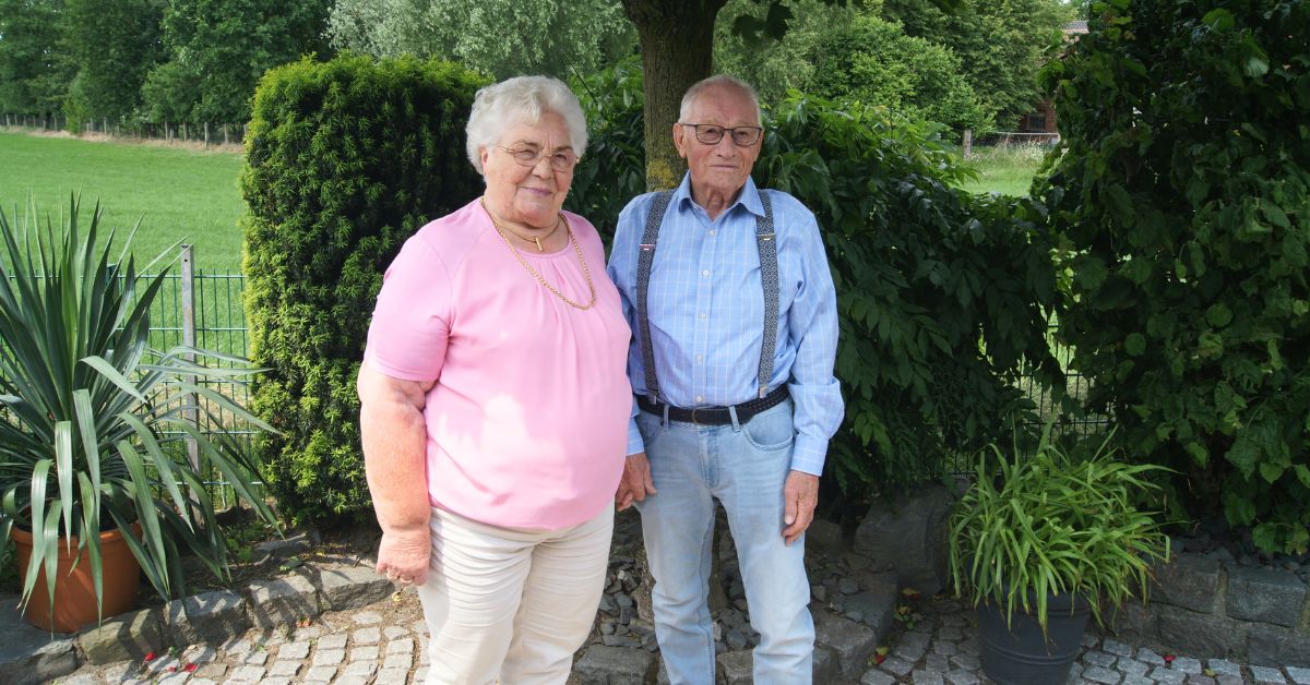 Anneliese und Siegfried Krause feierten am 3. Juni ihre Eiserne Hochzeit im Kreis der Familie. Foto Ralf Meier