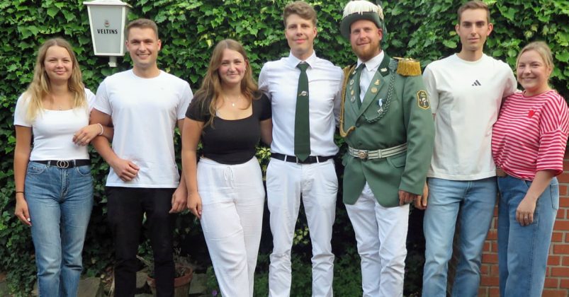 Dean Sander und Zoe L&ouml;ker-Neues K&ouml;ngspaar in Gahlen