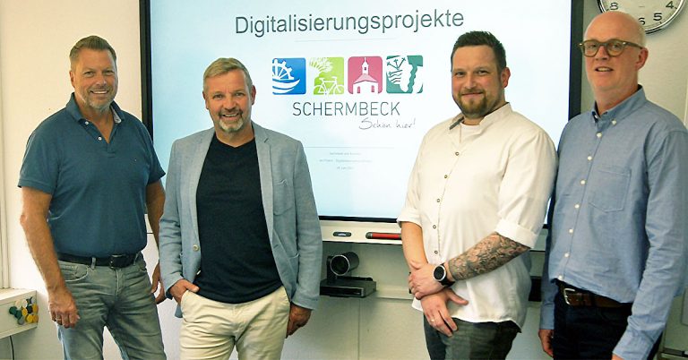 Digitalisierungsprojekte in der Gemeinde Schermbeck vorgestellt