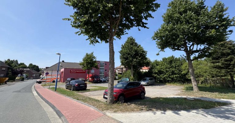 Parkplatz Schienebergstege in Schermbeck