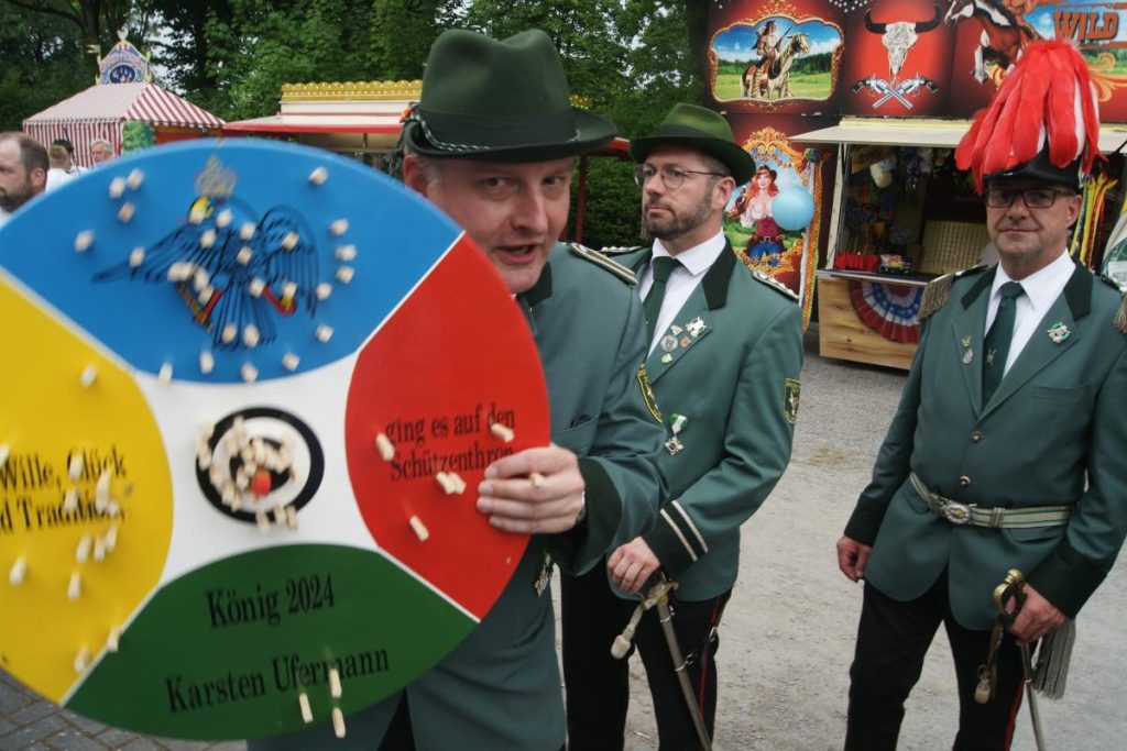 Schützenfest Damm 2025 König Marco Steinmann