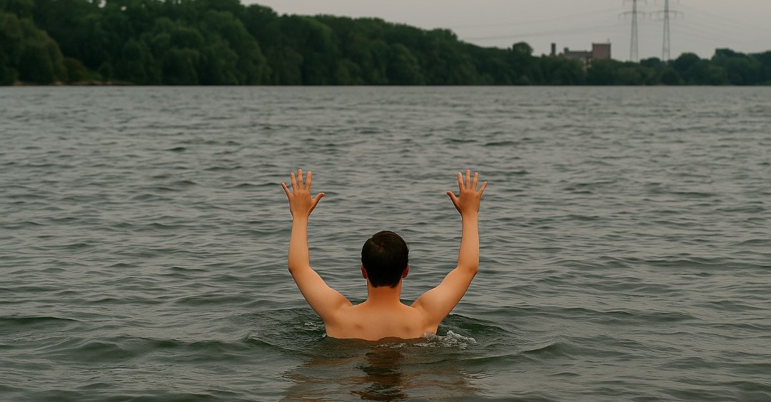Warnung vor Schwimmen in Rhein und Badeseen
