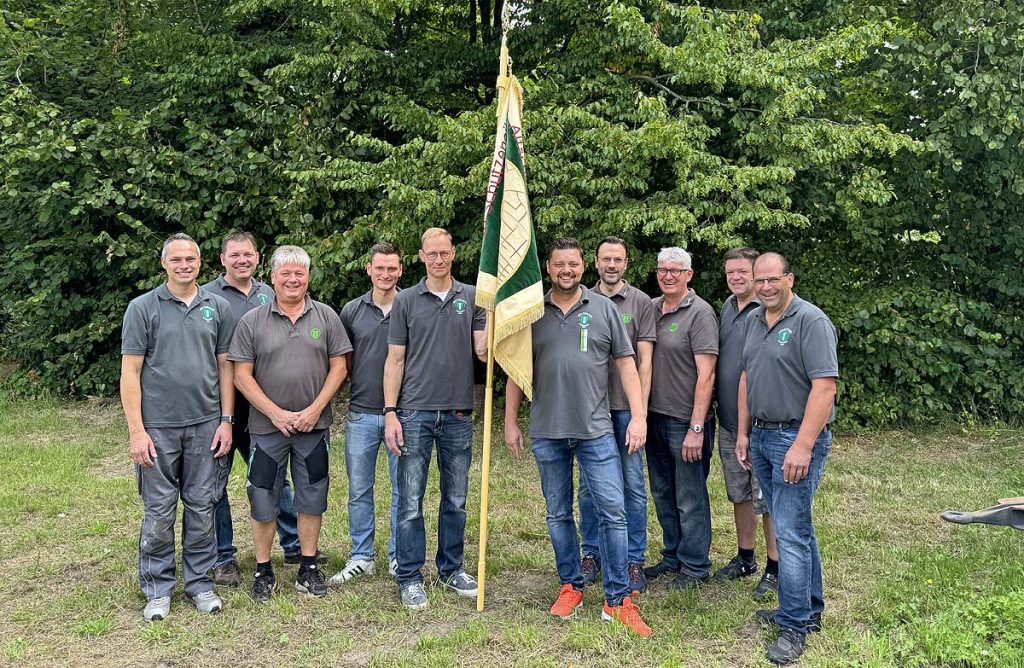 Altschermbbecker Kiliangilde mit neuer 4. Fahne