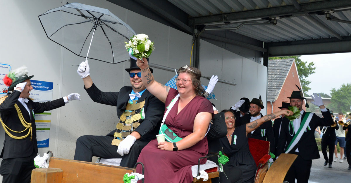 Fähnchenschützenfest 2025 mit König Nico Höller