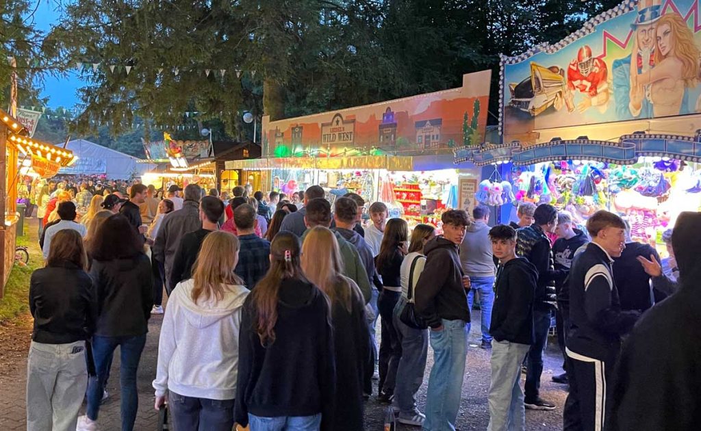 Große Kirmes beim Schützenfest Kiliangilde Altschermbeck 2025