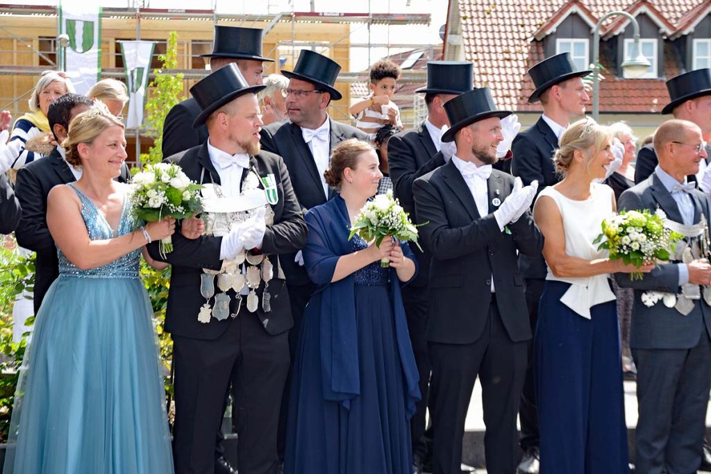 Große Schützenparade der Kiliangilde Altschermbeck 2025