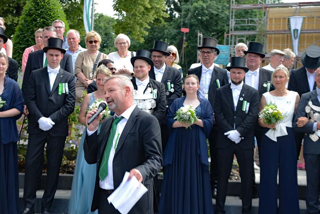 Große Schützenparade der Kiliangilde Altschermbeck 2025
