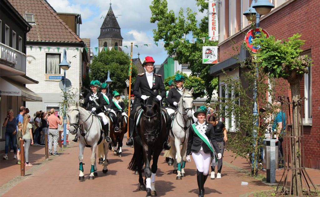Kiliangilde Schermbeck Schützenfest 2025 am Mühlenteich