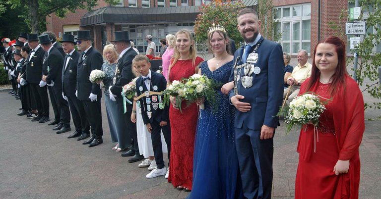 Kiliangilde Schermbeck feiert neues Königspaar-Parade am Sonntag