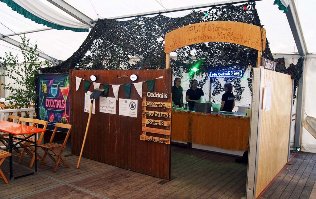 Schützenfest Schermbeck 2025 am Mühlenteich der Kiliangilde