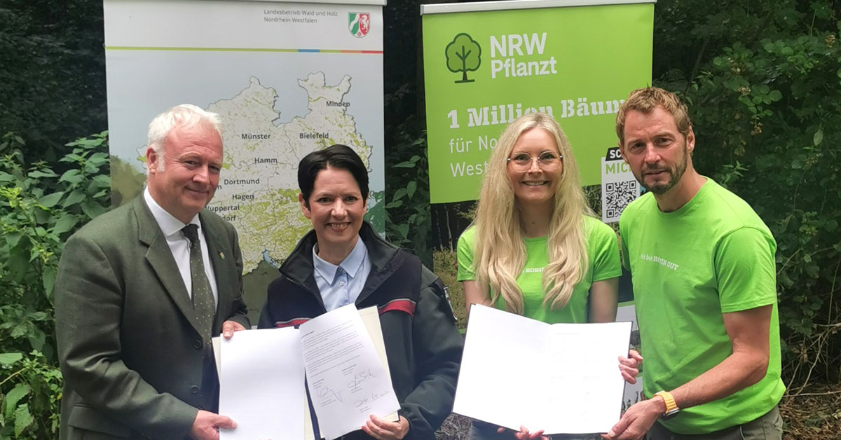 NRW pflanzt-Auftakt im Kreis Wesel
