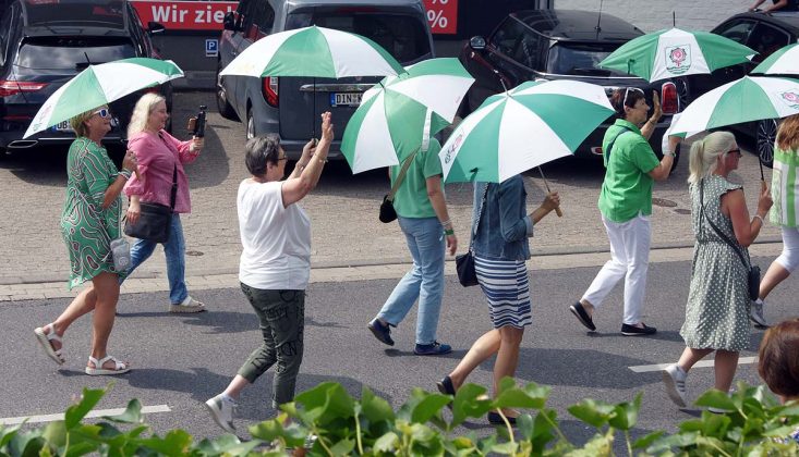 Parade der Kiliangilde Schermbeck am Sonntag 2025