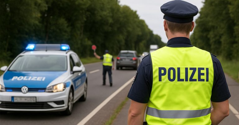 Polizei Verkehrskontrolle