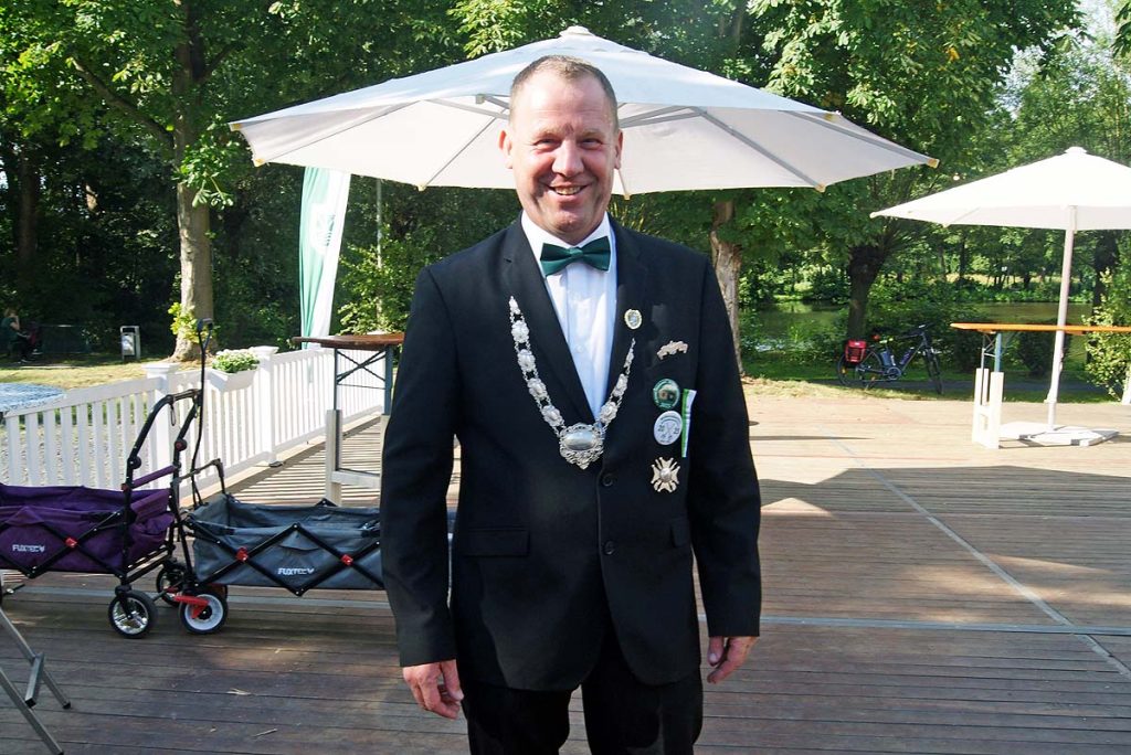 Kilianschützenfest Schermbeck Präsident Markus Hindricksen