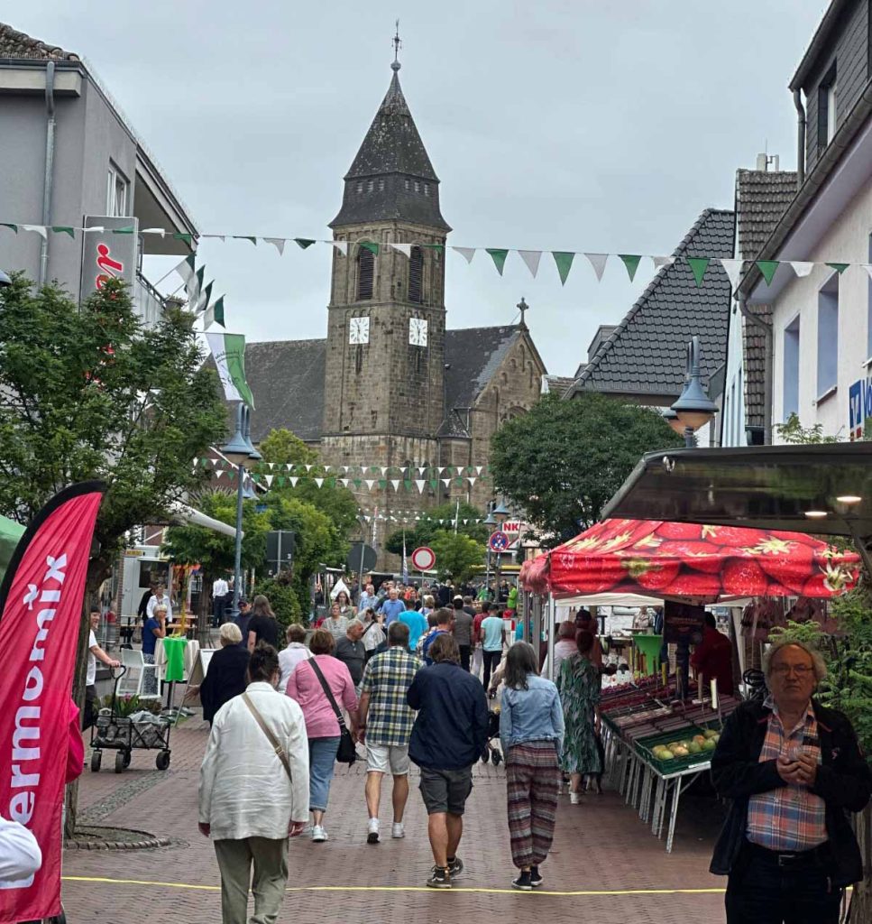 Sommerfest Schermbeck Sommi war verregnet