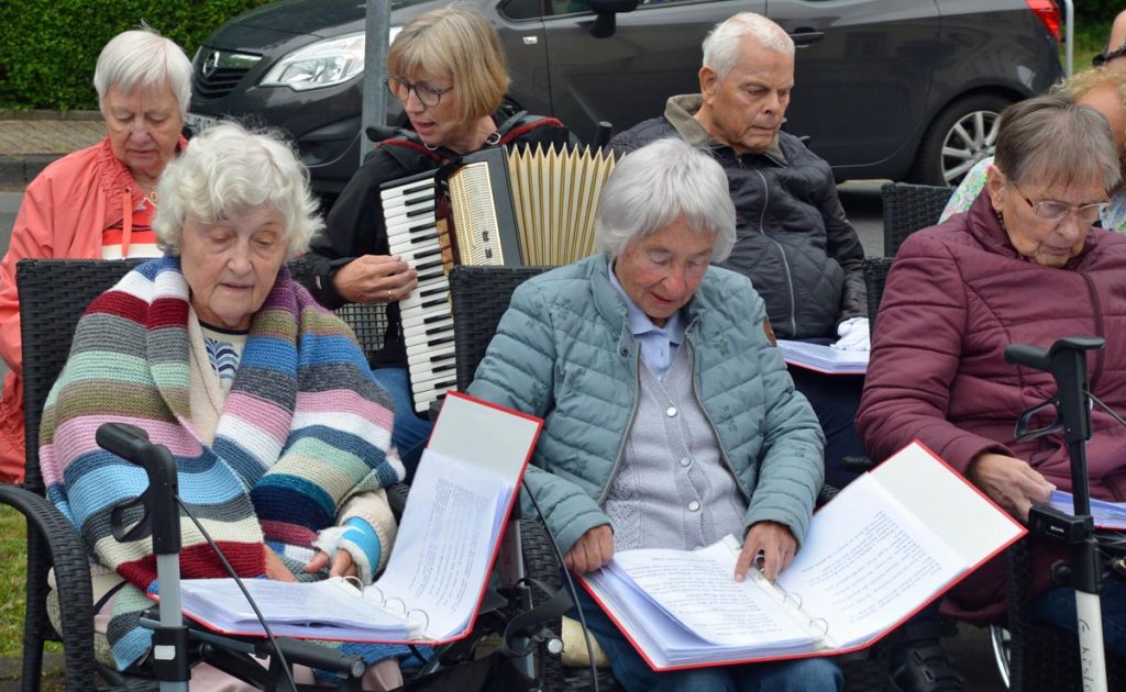 Tagepflege Schermbeck Gemeinsames Singen