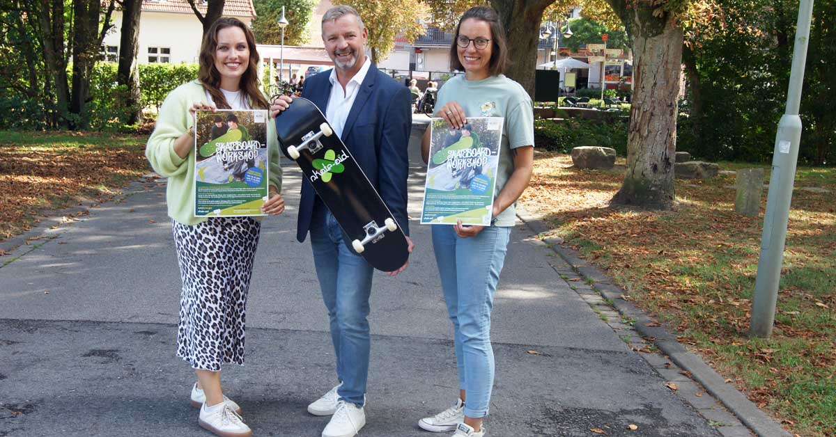 Schermbecker Skater-Fans können sich erneut über die Expertise des skate-aid-Teams freuen