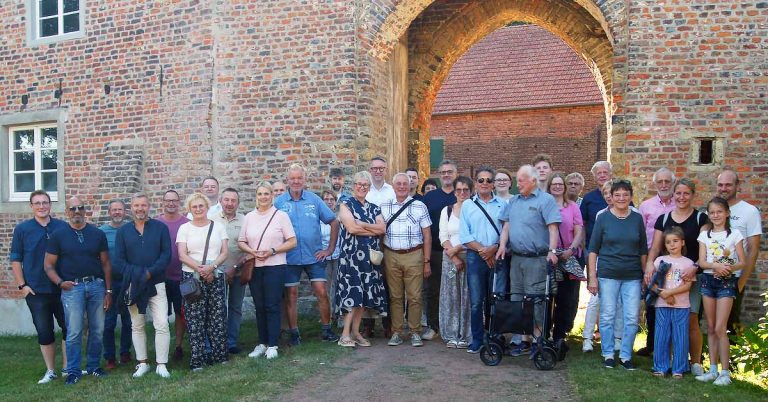 50 Jahre Schermbeck Kreis Wesel-Rundgang mit Landrat Brohl