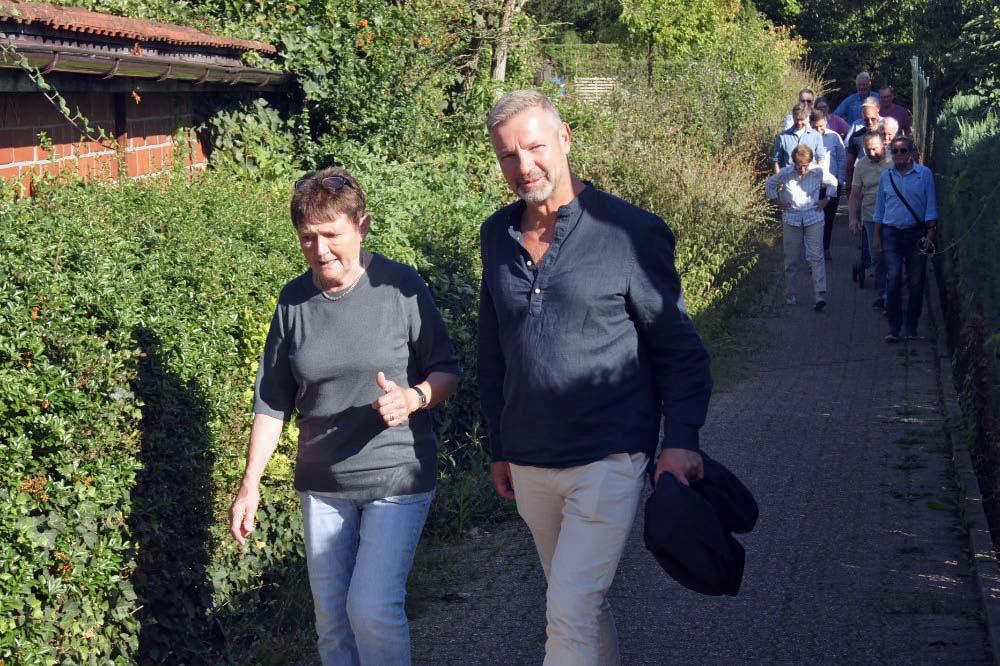 50 Jahre Schermbeck Kreis Wesel-Rundgang mit Landrat Ingo Brohl