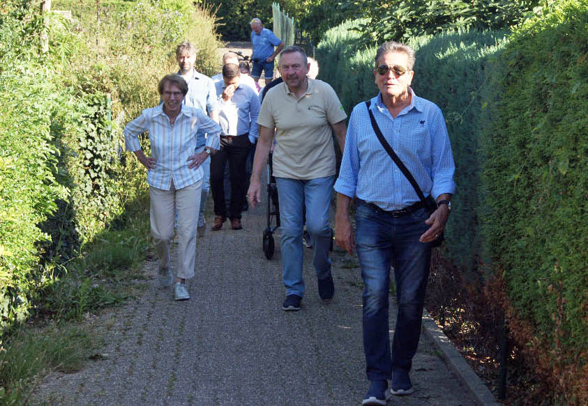 50 Jahre Schermbeck Kreis Wesel-Rundgang mit Landrat Ingo Brohl