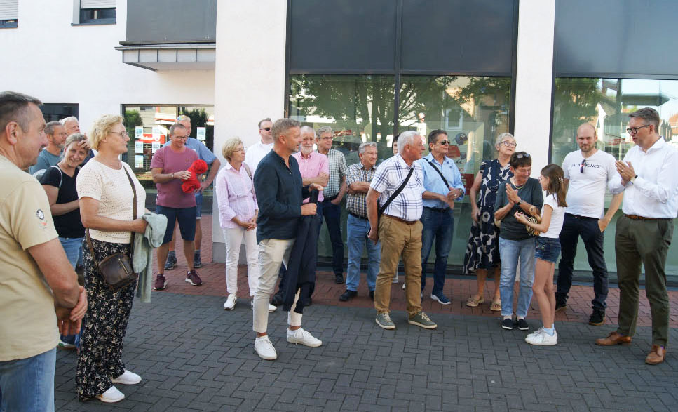 50 Jahre Schermbeck Kreis Wesel-Rundgang mit Landrat Ingo Brohl