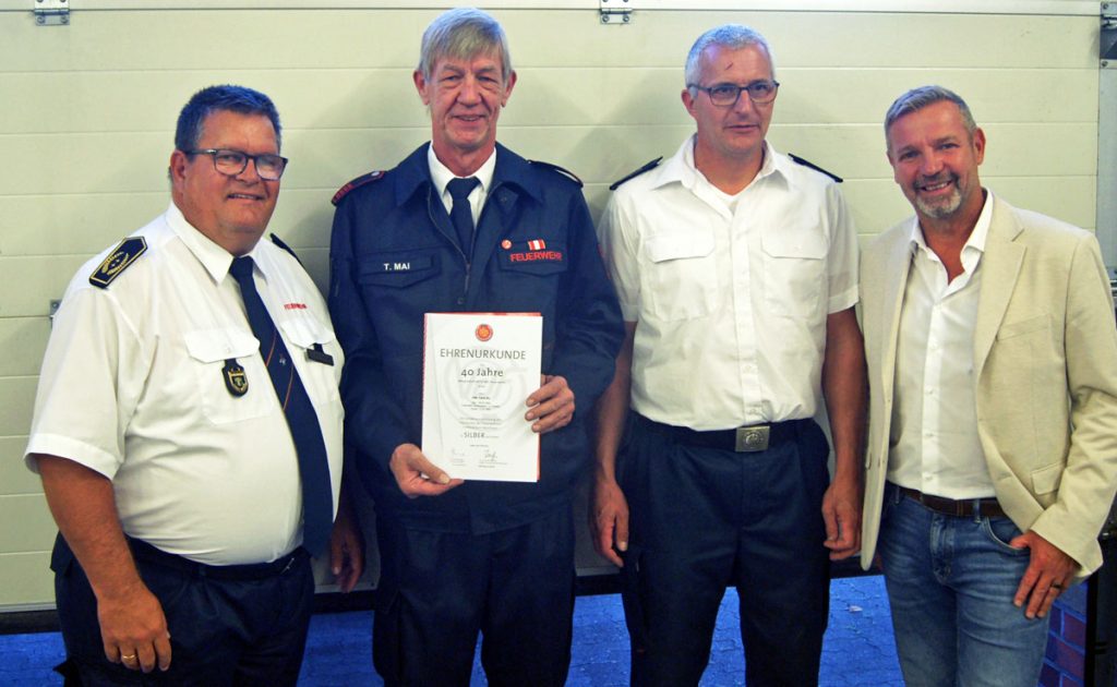 Ehrungen Feuerwehr Schermbeck 2025