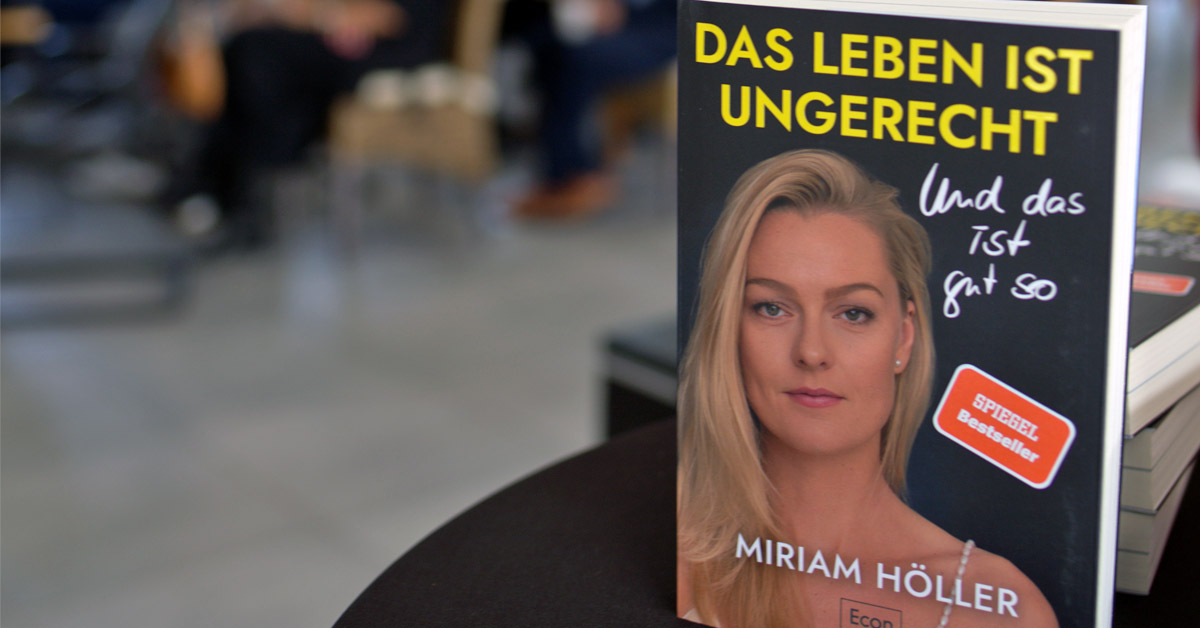 Buchvorstellung - Das Leben ist ungerecht von Miriam Höller