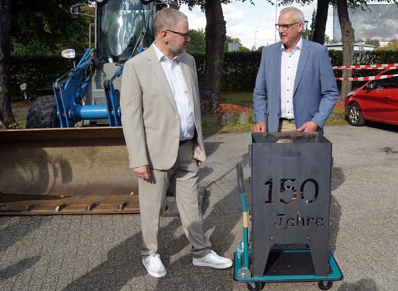 Henrik Fasselt feiert Firmenjubil&auml;um der Fasselt GmbH & Co.