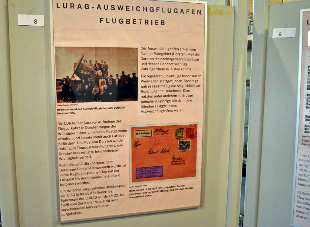 Ein Hauch von Luftfahrtgeschichte in Schermbeck