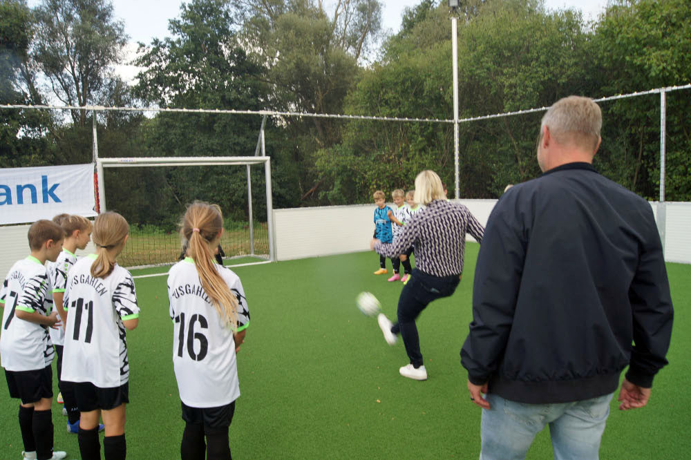 Einweihung des Soccer Courts beim TuS Gahlen 2025