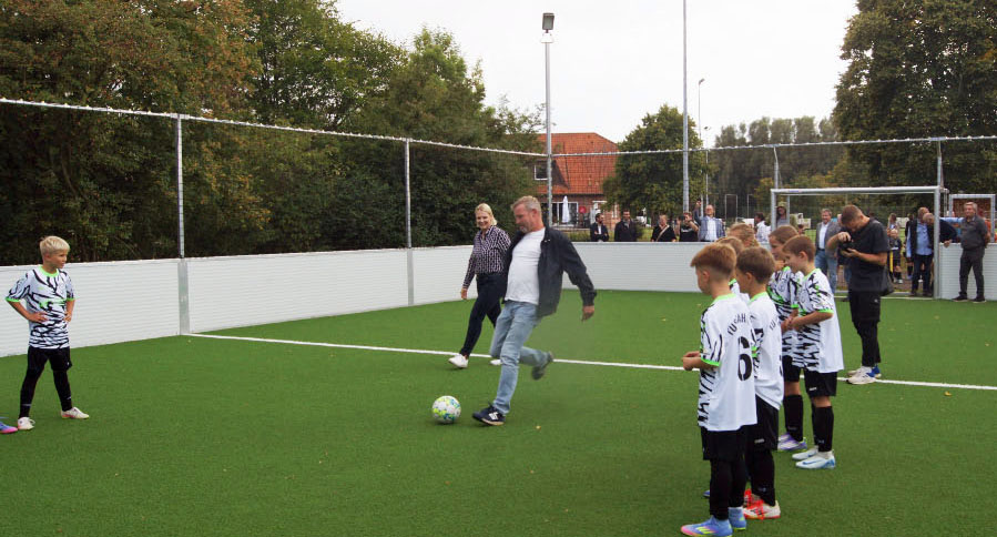 Einweihung des Soccer Courts beim TuS Gahlen 2025