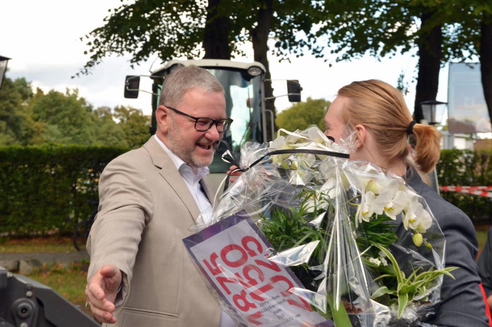 Henrik Fasselt feiert Firmenjubiläum der Fasselt GmbH & Co. 