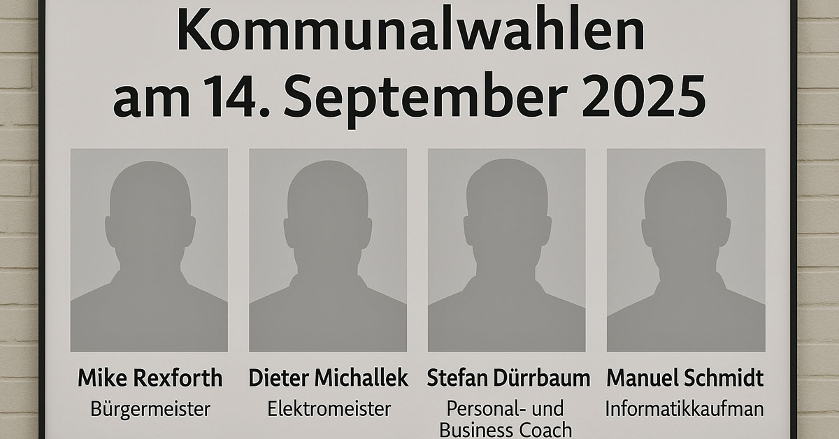 Kommunalwahl 2025 Schermbeck