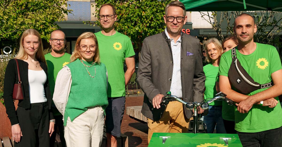 Landrat Ingo Brohl vor der Stichwahl bei den Grünen in Dinslaken