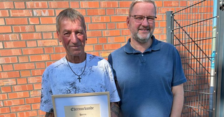 Peter Beimer feiert 40-jähriges Jubiläum bei der Bauunternehmung Fasselt